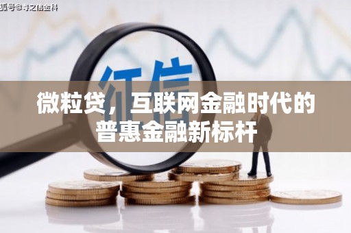 营口微粒贷，互联网金融时代的普惠金融新标杆