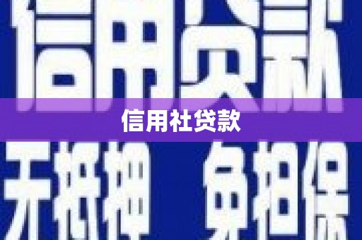 营口信用社贷款