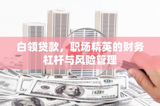 营口白领贷款，职场精英的财务杠杆与风险管理