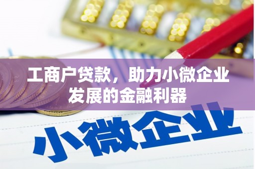 营口工商户贷款，助力小微企业发展的金融利器