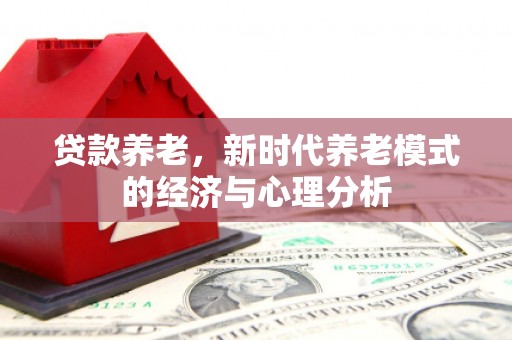 营口贷款养老，新时代养老模式的经济与心理分析