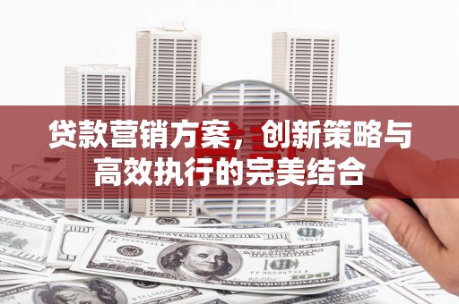 营口贷款营销方案，创新策略与高效执行的完美结合