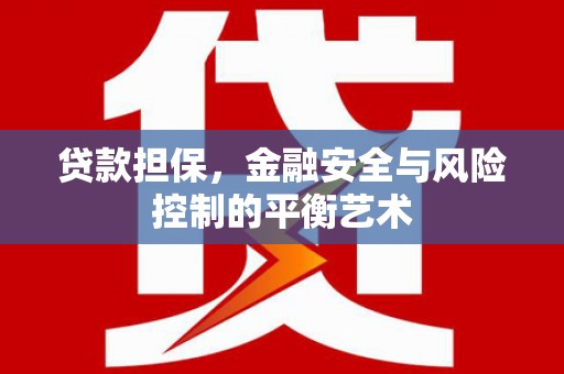 营口贷款担保，金融安全与风险控制的平衡艺术