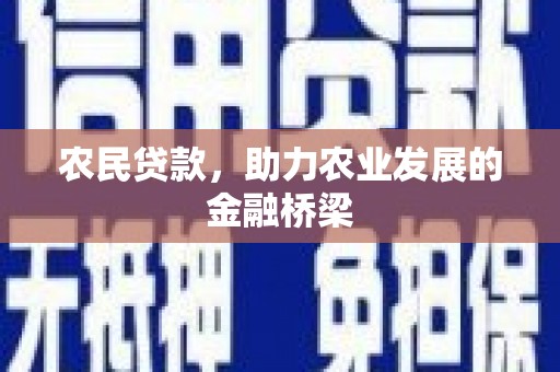 营口农民贷款，助力农业发展的金融桥梁