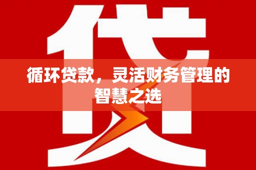 营口循环贷款，灵活财务管理的智慧之选