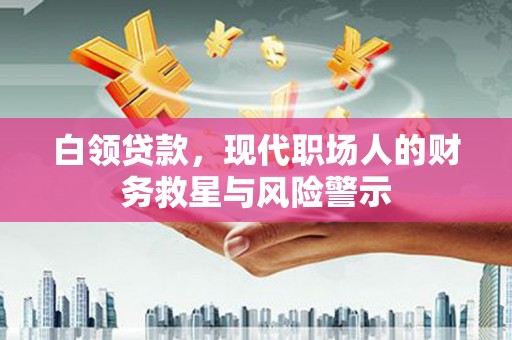 营口白领贷款，现代职场人的财务救星与风险警示