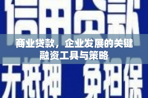 营口商业贷款，企业发展的关键融资工具与策略