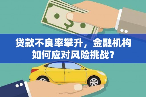 营口贷款不良率攀升，金融机构如何应对风险挑战？