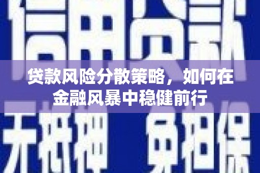 营口贷款风险分散策略，如何在金融风暴中稳健前行