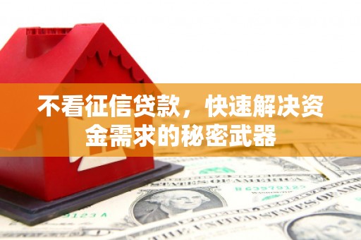 营口不看征信贷款，快速解决资金需求的秘密武器