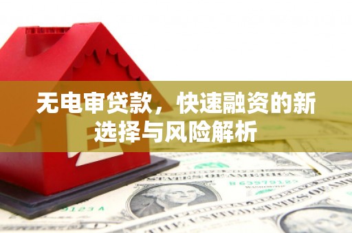 营口无电审贷款，快速融资的新选择与风险解析