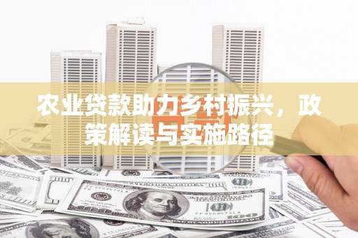 营口农业贷款助力乡村振兴，政策解读与实施路径