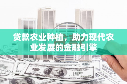 营口贷款农业种植，助力现代农业发展的金融引擎