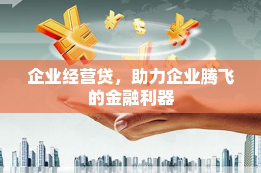 营口企业经营贷，助力企业腾飞的金融利器