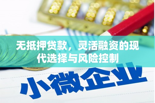 营口无抵押贷款，灵活融资的现代选择与风险控制
