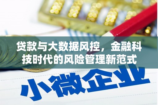 营口贷款与大数据风控，金融科技时代的风险管理新范式