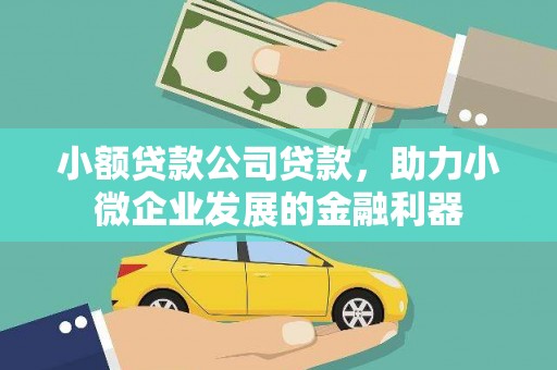 营口小额贷款公司贷款，助力小微企业发展的金融利器
