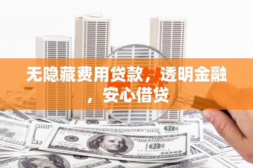 营口无隐藏费用贷款，透明金融，安心借贷
