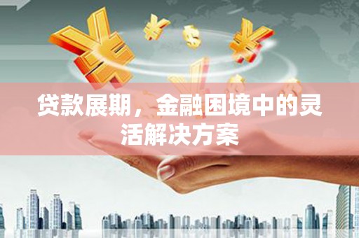 营口贷款展期，金融困境中的灵活解决方案