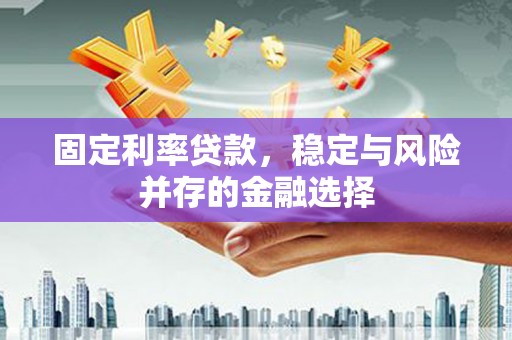 营口固定利率贷款，稳定与风险并存的金融选择