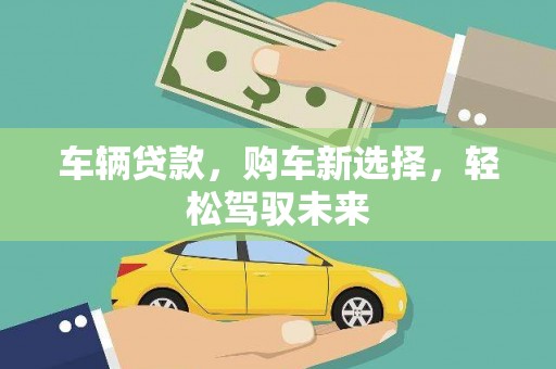 营口车辆贷款，购车新选择，轻松驾驭未来