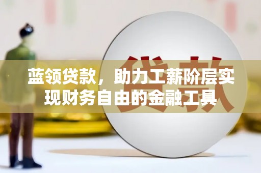 营口蓝领贷款，助力工薪阶层实现财务自由的金融工具