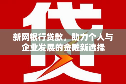 营口新网银行贷款，助力个人与企业发展的金融新选择