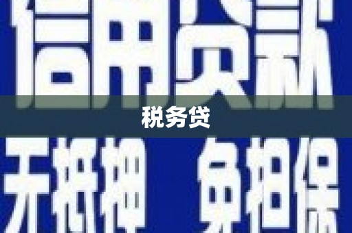 营口税务贷