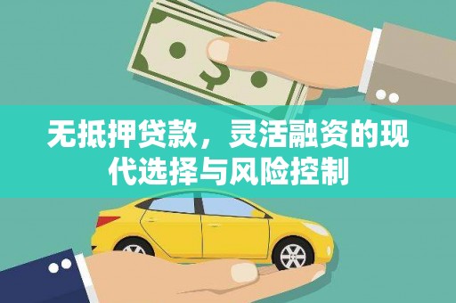 营口无抵押贷款，灵活融资的现代选择与风险控制