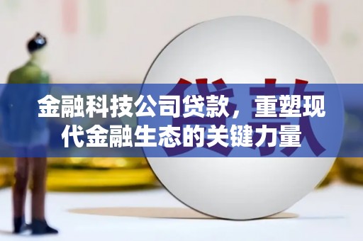 营口金融科技公司贷款，重塑现代金融生态的关键力量