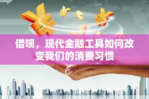 营口借呗，现代金融工具如何改变我们的消费习惯