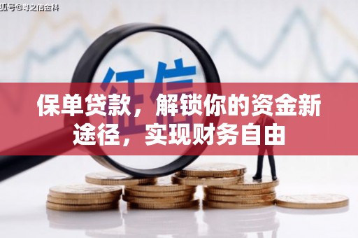 营口保单贷款，解锁你的资金新途径，实现财务自由