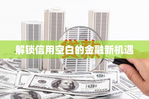 营口解锁信用空白的金融新机遇