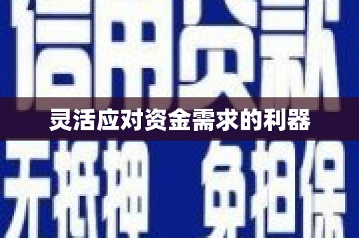 营口灵活应对资金需求的利器