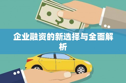 营口企业融资的新选择与全面解析