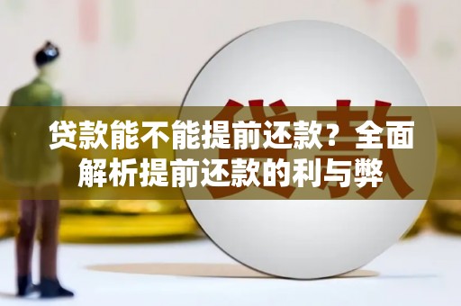 营口贷款能不能提前还款？全面解析提前还款的利与弊