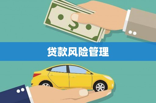 营口贷款风险管理