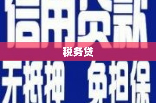 营口税务贷